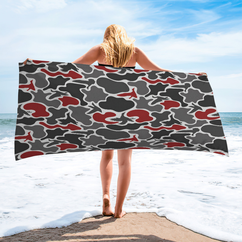 Outdoor Hunting Blanket - Ręcznik plażowy w kamuflażu z motywem