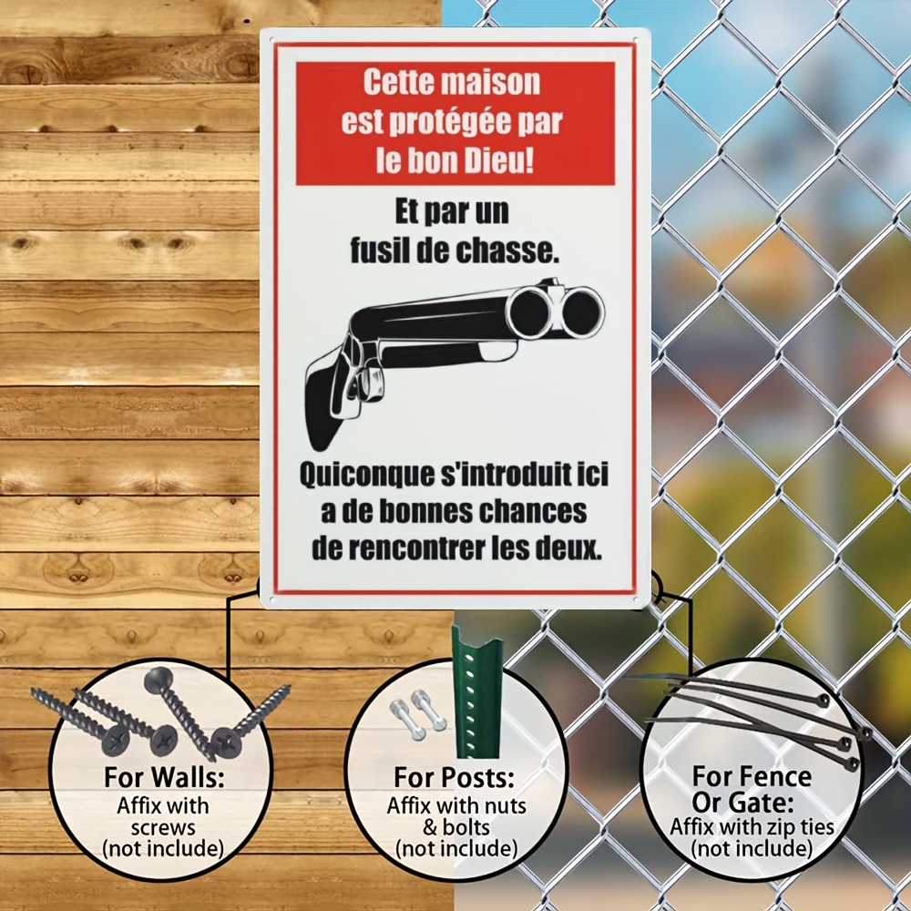 Aluminiowa tabliczka w stylu v – Outdoor Hunting House recenzja i cena