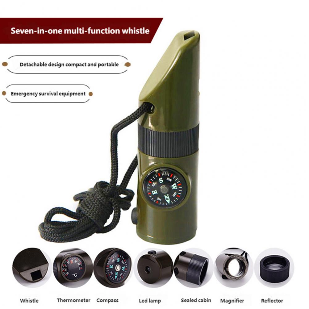 Wielofunkcyjny gwizdek 7-w-1 z – Hunting Outdoor Thermometer recenzja i cena