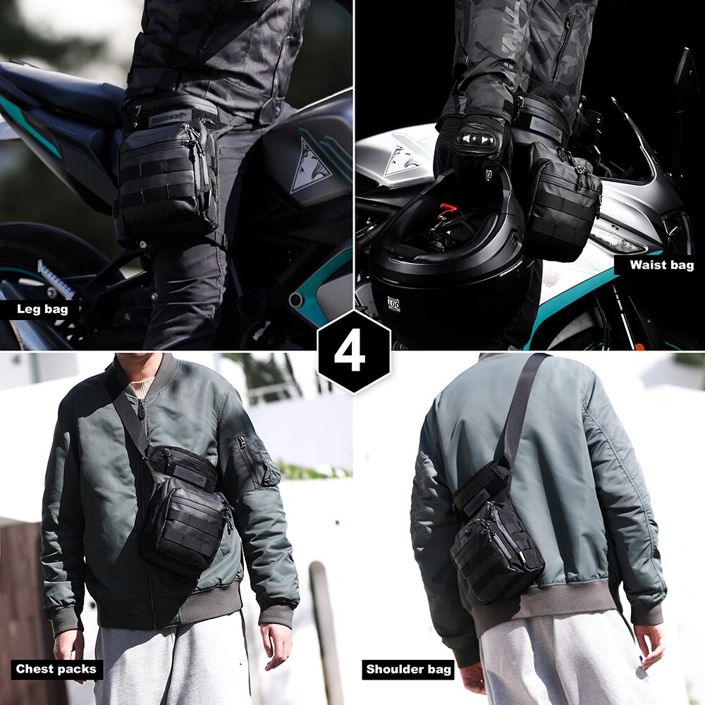 Rhinowalk motocyklowa torba na – Tactical Belt Rigger recenzja i cena