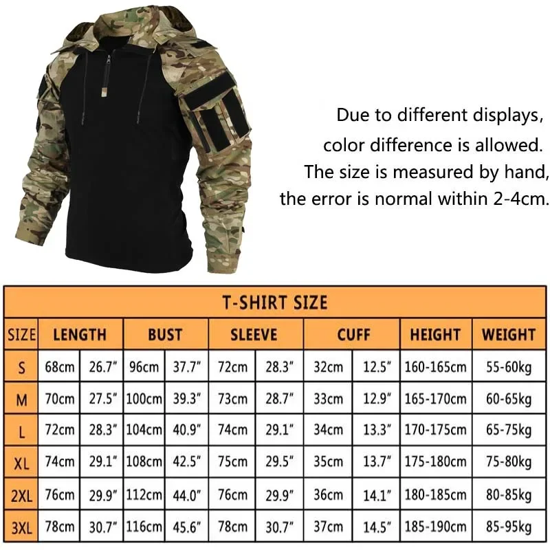 Camo Combat T-Shirt z kapturem – Hunting Outdoor Clothing recenzja i cena