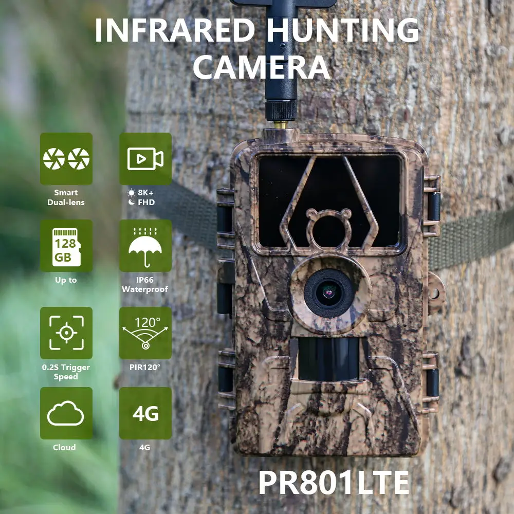 Pr801 4G obserwacja sieciowa k – Outdoor Hunting House recenzja i cena