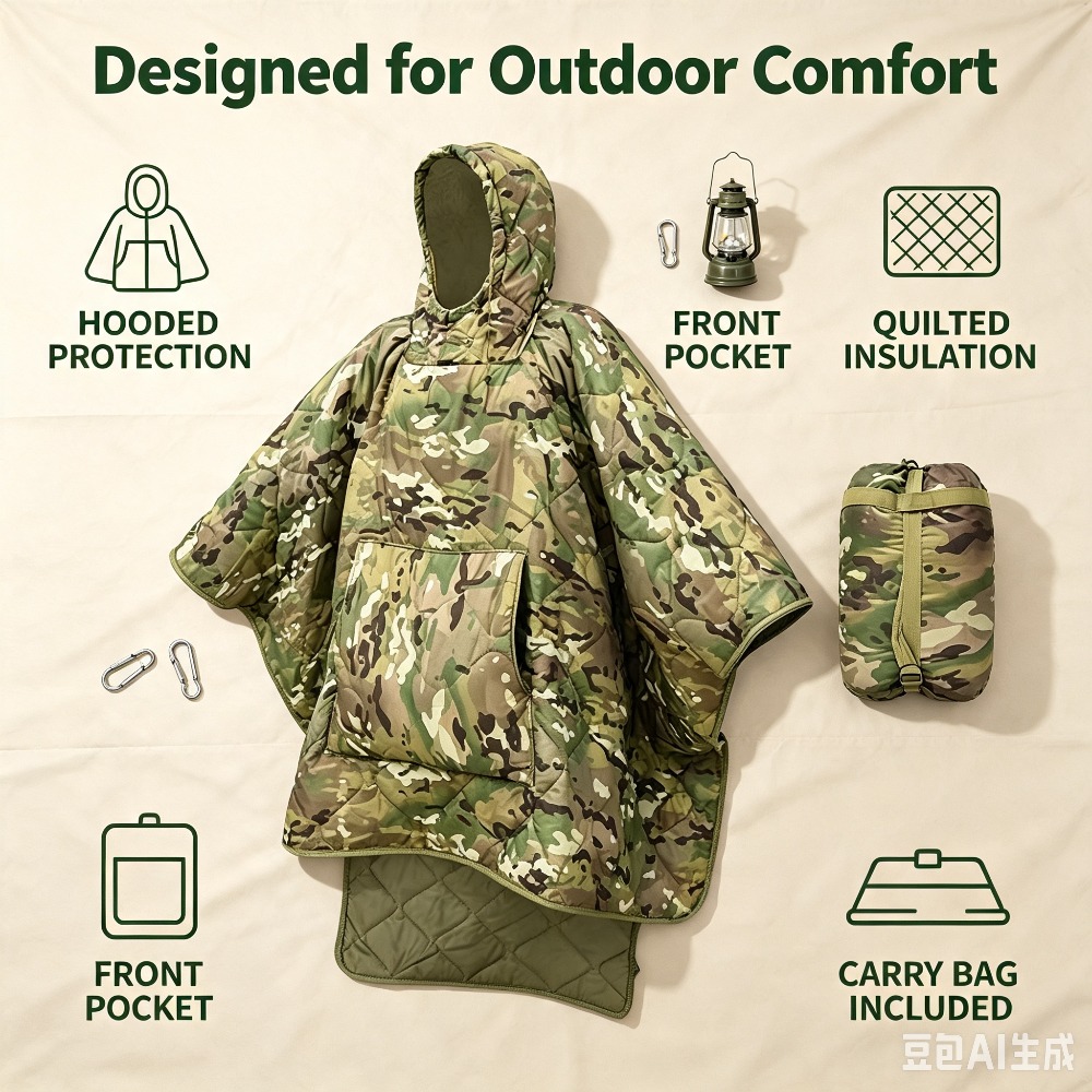 Koc kamuflażowy wodoodporny iz – Outdoor Hunting Blanket recenzja i cena