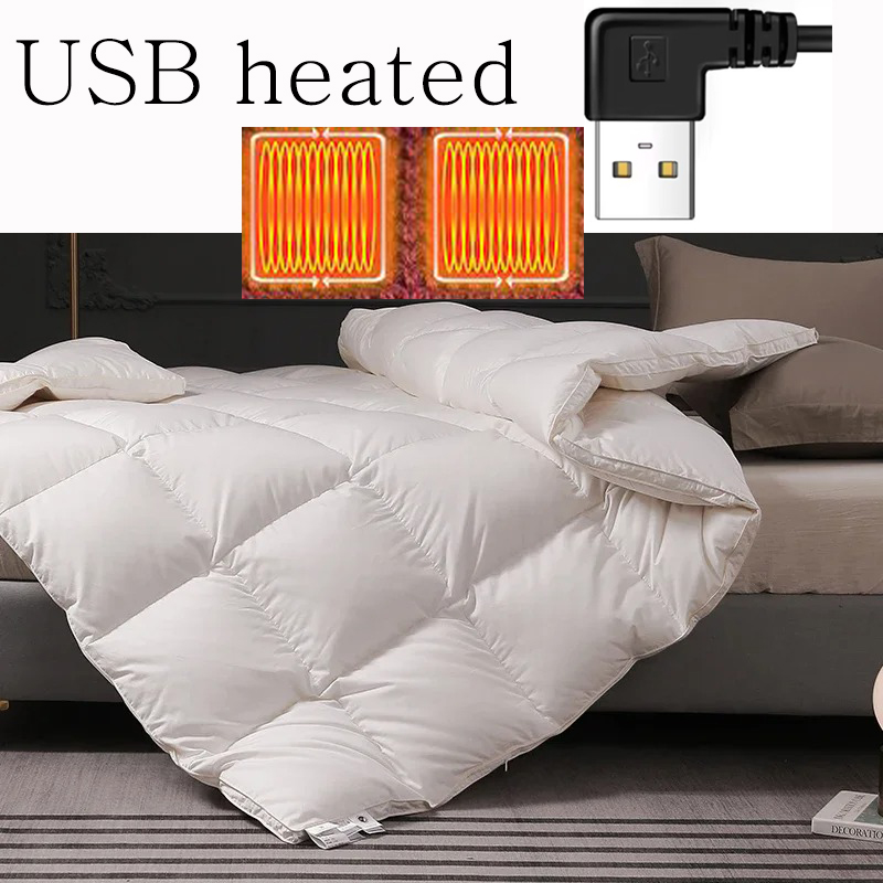 Koc puchowy z ogrzewaniem USB, – Outdoor Hunting Blanket recenzja i cena