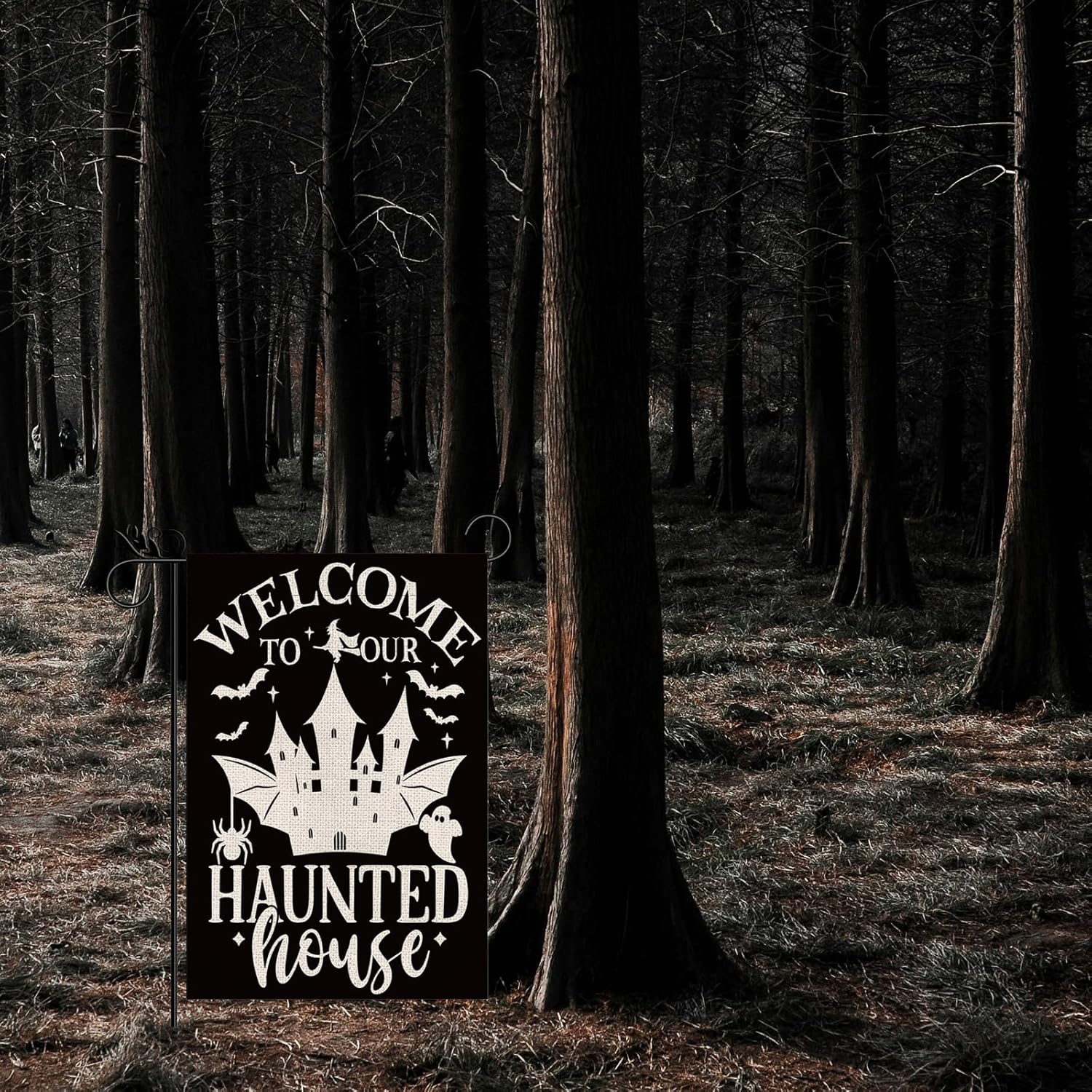 Śmieszna flaga ogrodowa na Hal – Outdoor Hunting House recenzja i cena