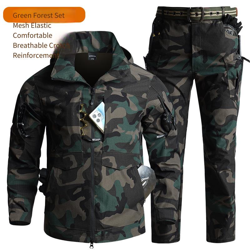 Męski zestaw taktyczny w kamuf – Hunting & Outdoor Supplies Photos recenzja i cena